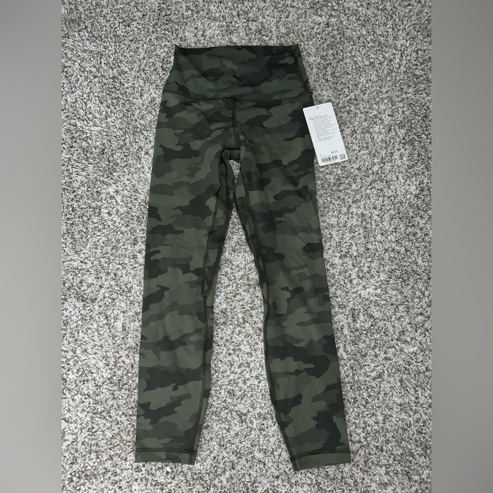 Lulu Lemon Camo Align Leggings Size 6 WITH TAGS